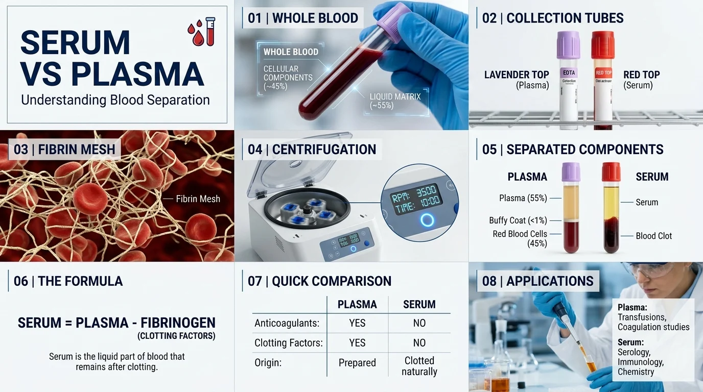 Serum vs Plasma: